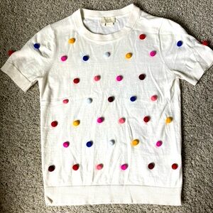 EUC Kate Spade Pom Pom Sweater